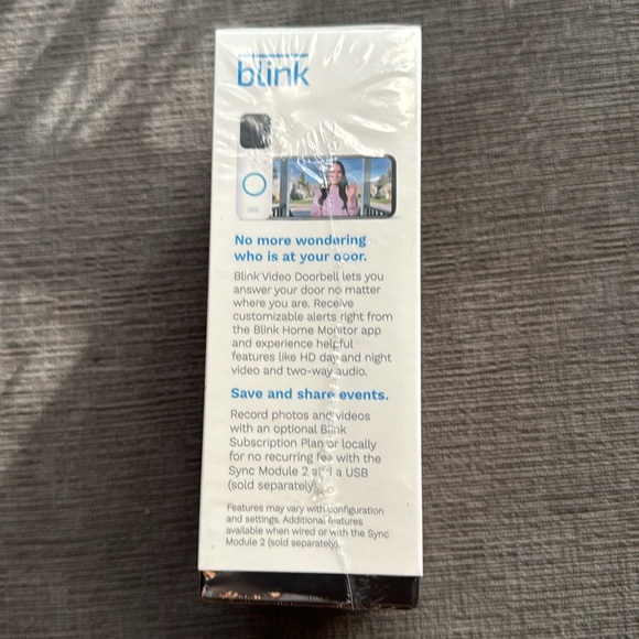 Blink Video Doorbell | Two-way audio HD video motion and chime app alerts - Picture 4 of 6
